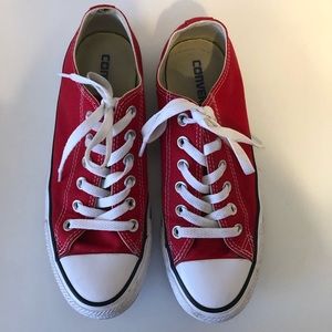 Red converse